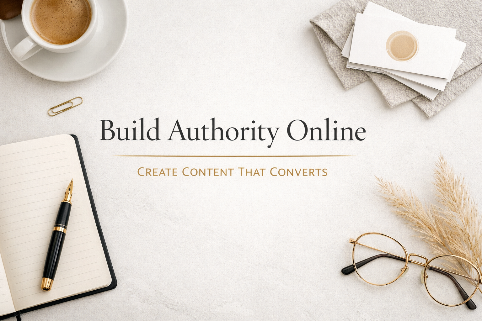 How to Build Authority Online Using Content That Converts (Without Sounding Salesy)